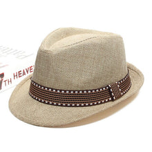 Load image into Gallery viewer, Kids Jazz Straw Cowboy Hats Cap