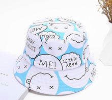 Load image into Gallery viewer, Boys Girls Letter Printed Fisherman Cap