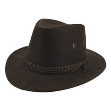 Load image into Gallery viewer, Suede West Cowboy Hat For Kids Casual Jazz Caps